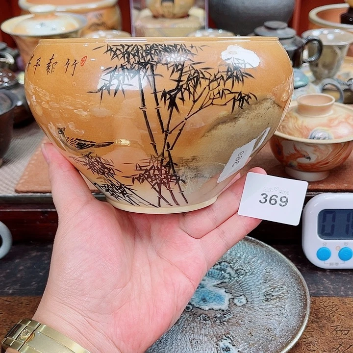 沁庐柴窑古法柴烧全手工茶具