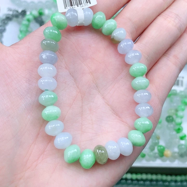 未镶嵌手链翡翠翡翠