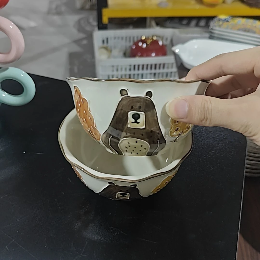 微瑕陶瓷餐具釉下彩