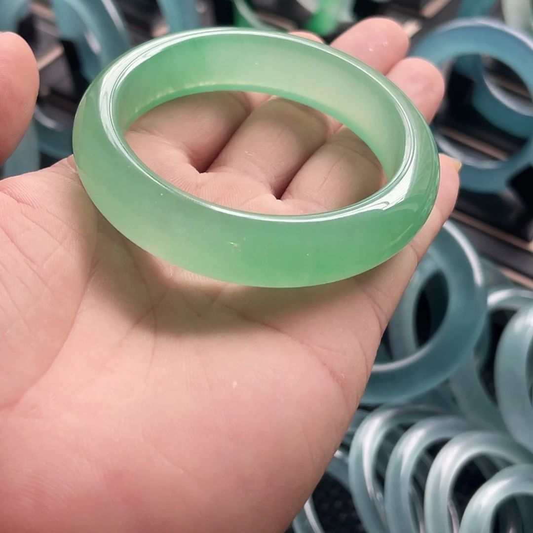 石英质玉手镯合金59口