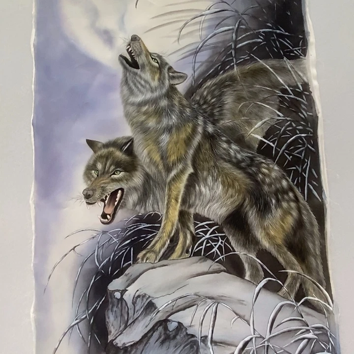 国画手绘国画作品欣赏