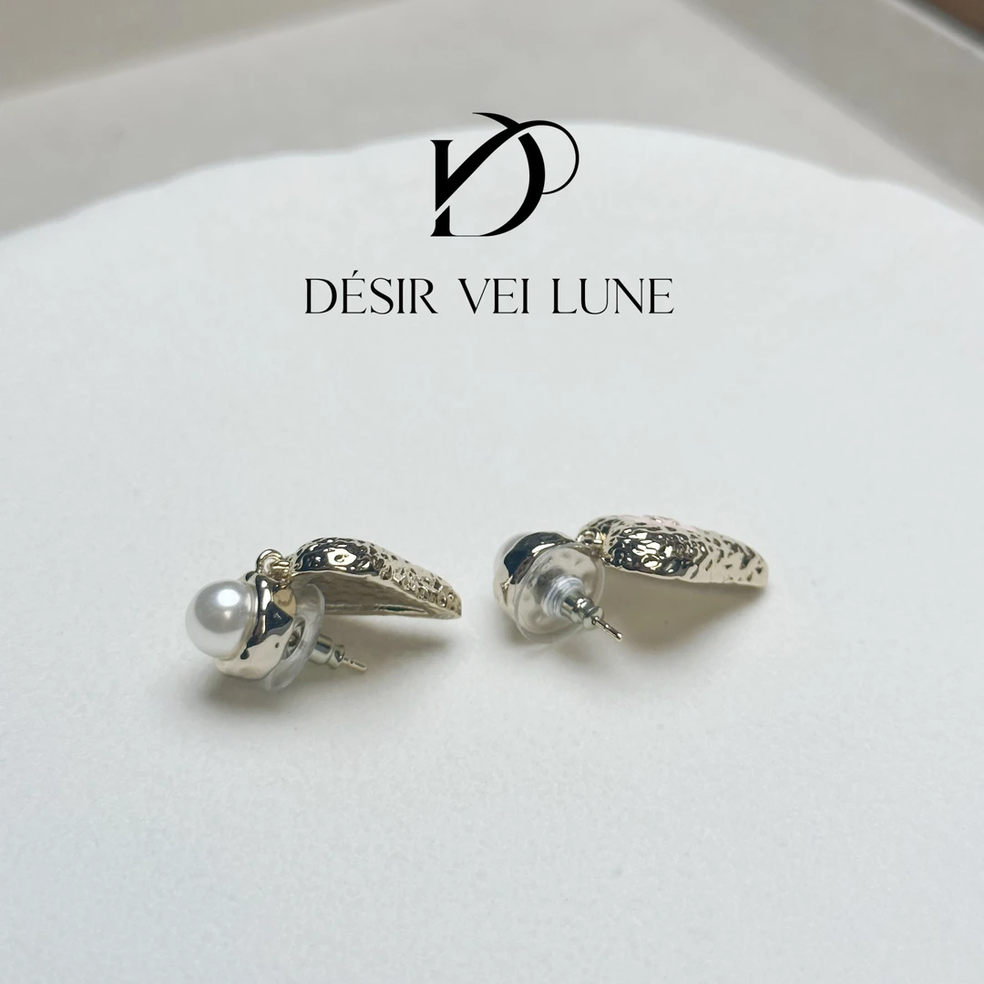 铜合金合成锆石耳饰 耳钉6315百搭简约