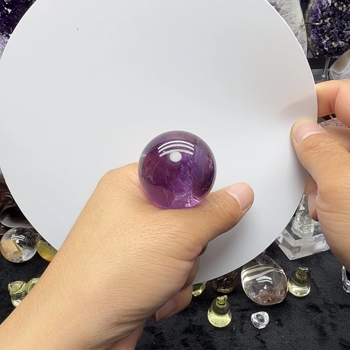 水晶未镶嵌珠宝半成品