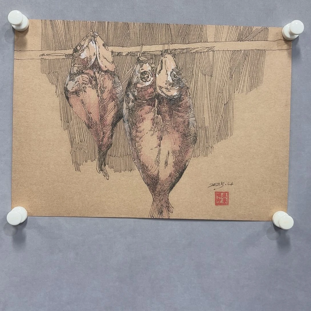 国画亲笔手绘放心去藏