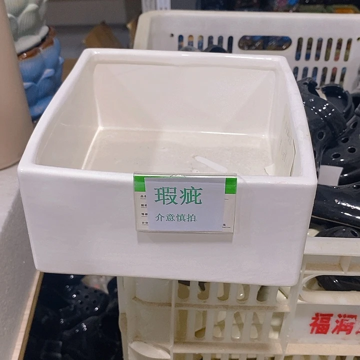 摆件水培瑕疵盆无孔
