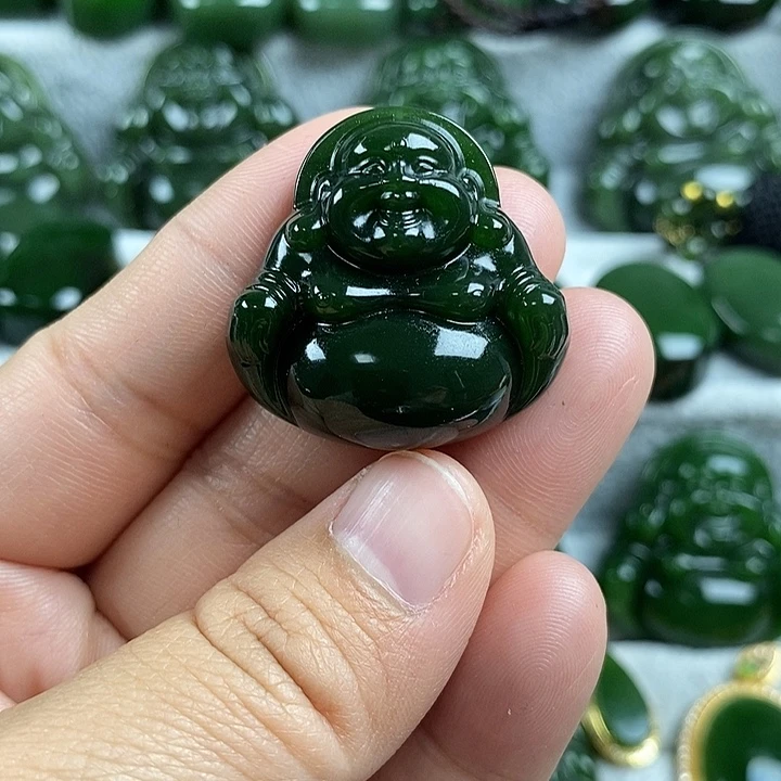 和田玉（碧玉）未镶嵌颈饰30