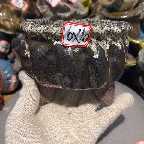 粗陶花盆制作就这样了