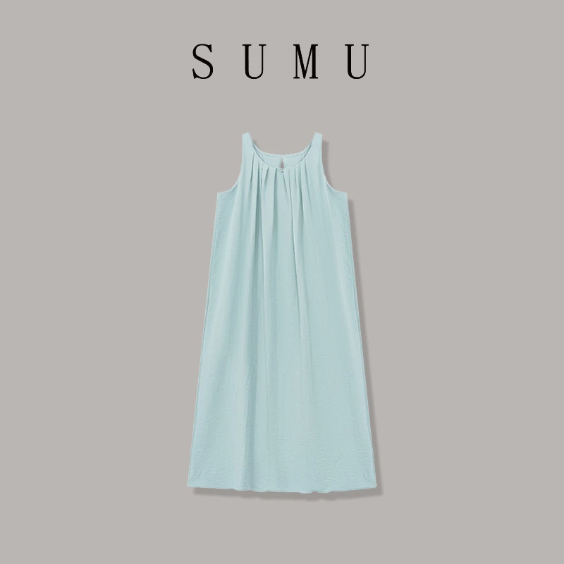 宿慕SUMU 女士连衣裙 9-7 秋季新款时尚休闲连衣裙G3501C