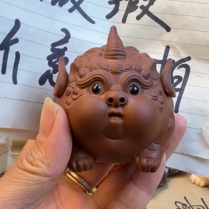 陶摆件紫砂茶宠微瑕摆件wwwww