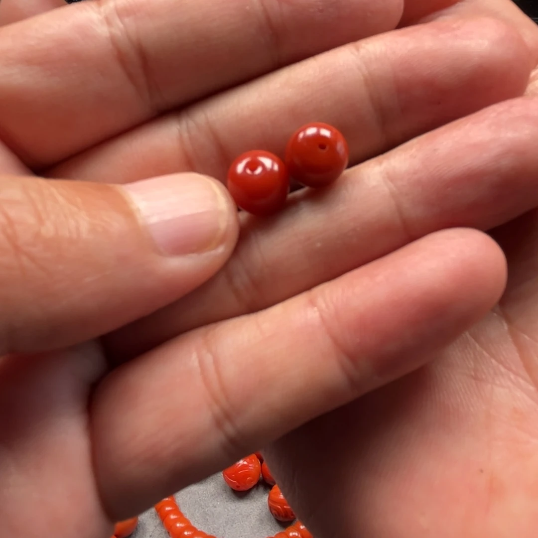 南红玛瑙未镶嵌颈饰