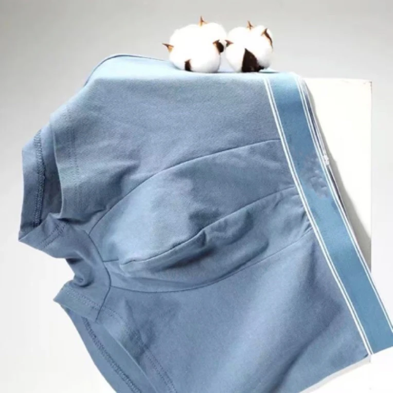 M R男士内裤【棉棉盒装3条】抗菌内裤运动四平角裤男士M100