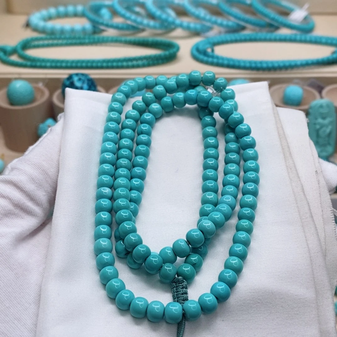 绿松石珠宝奇石未镶嵌呵*哥