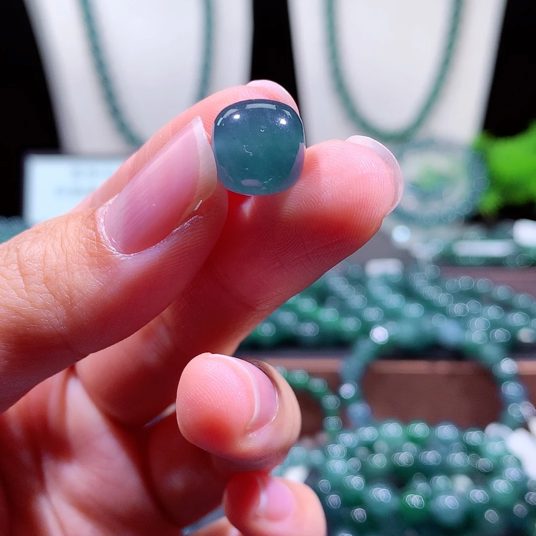 *****翡翠未镶嵌手链天然a货翡翠手串11.8