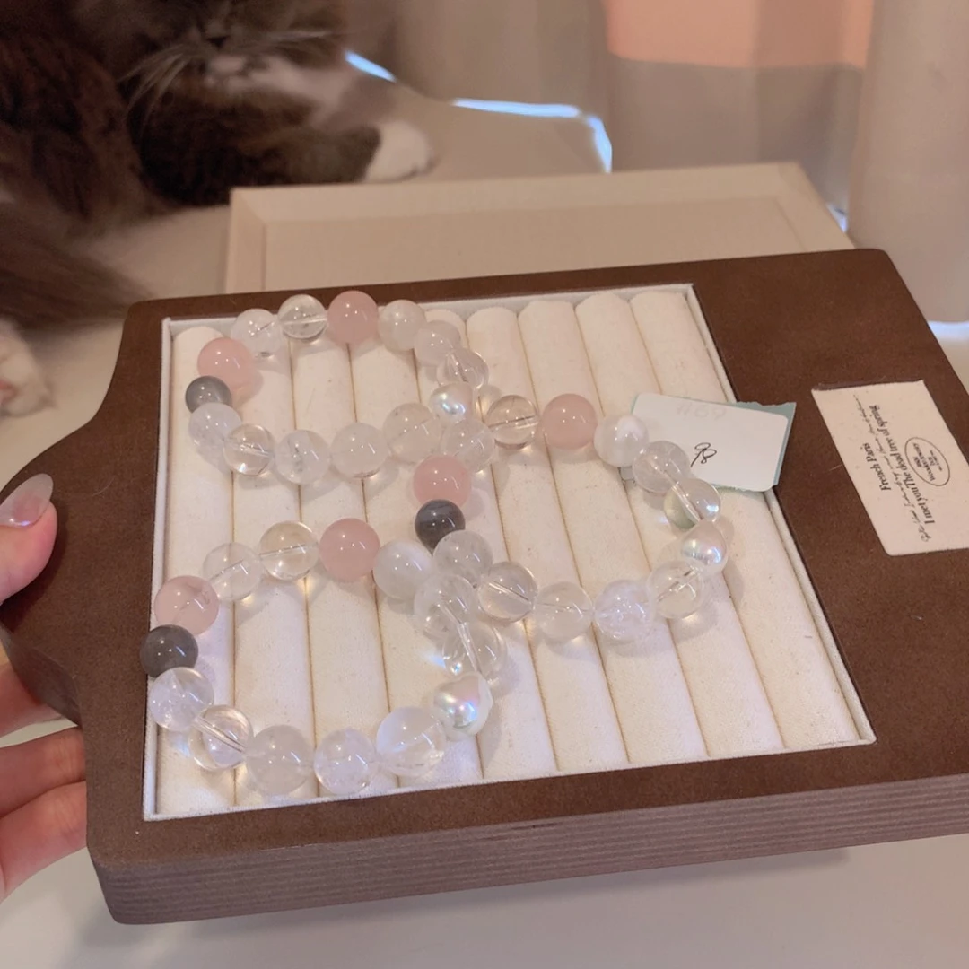 未镶嵌手串水晶69号不退换