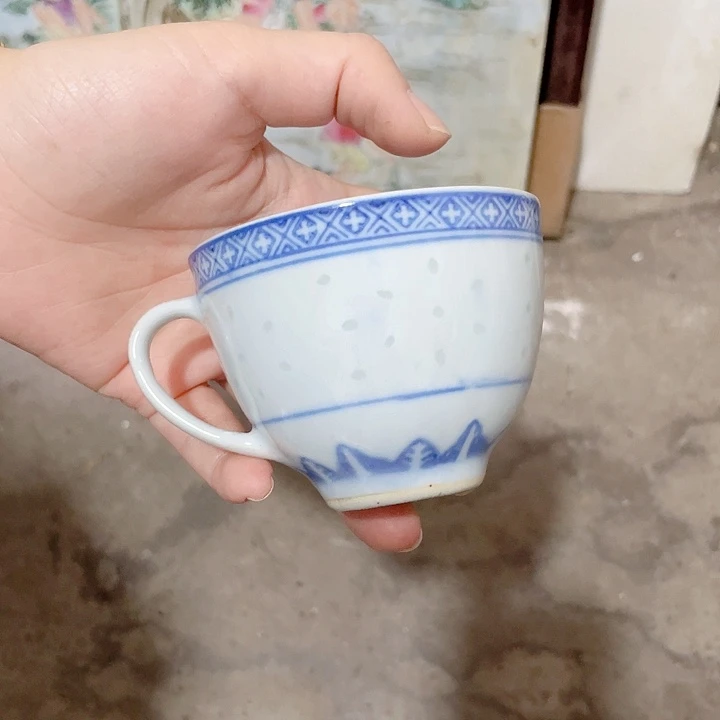 望***月瓷片景德镇陶瓷工艺品