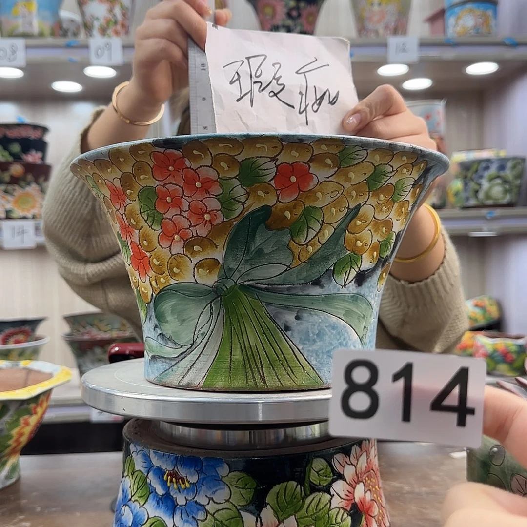 紫砂花盆瑕疵瑕疵814