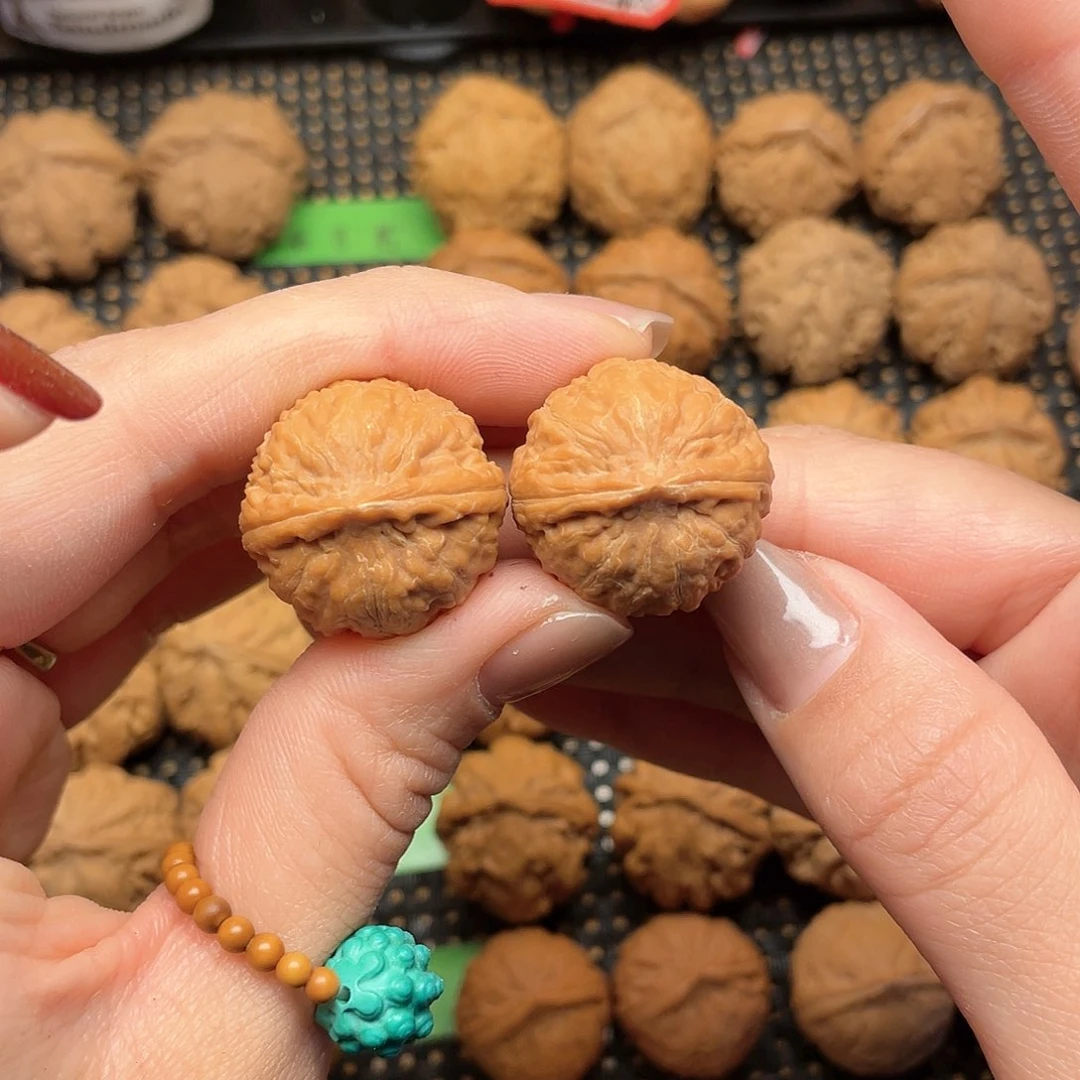 文玩核桃吊坠24尺全品水晶小苹果0003