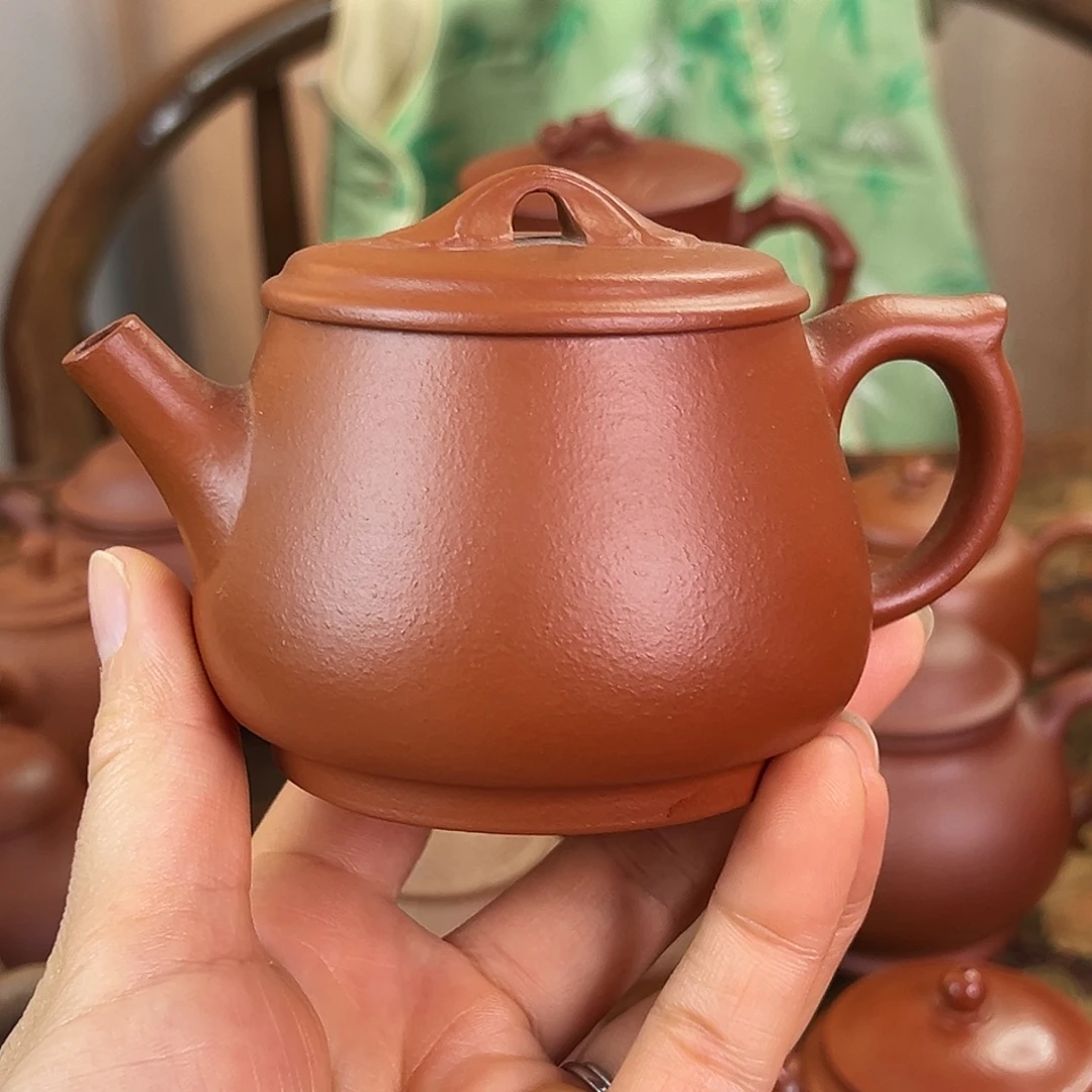 茶壶紫砂精品 高石瓢 小红泥 200cc
