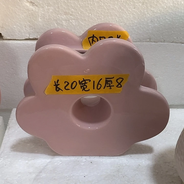 摆件陶盆有孔 微瑕介意勿拍