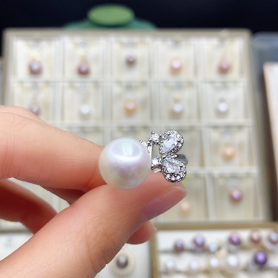 淡水珍珠颈饰合金