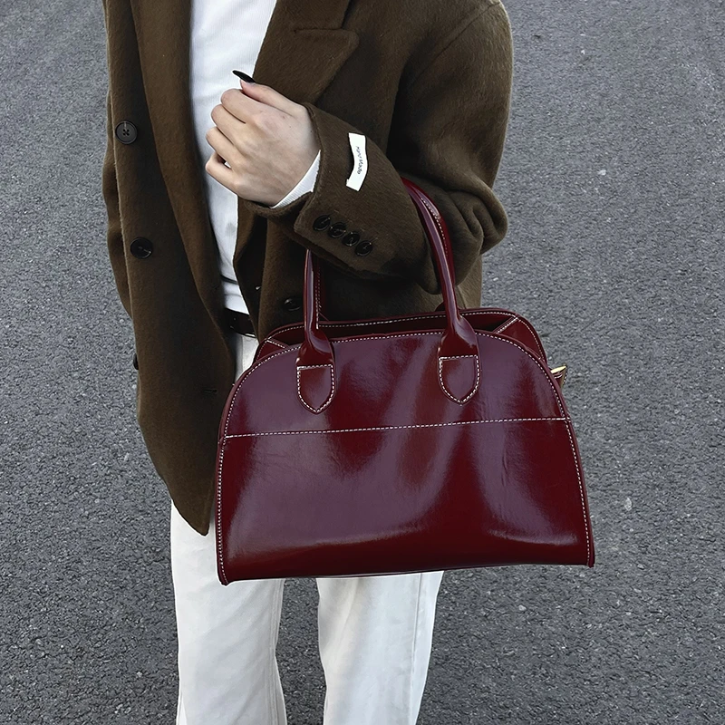 斜挎包单肩包大包大容量手提日韩简约2025新款潮INS通勤女包休闲