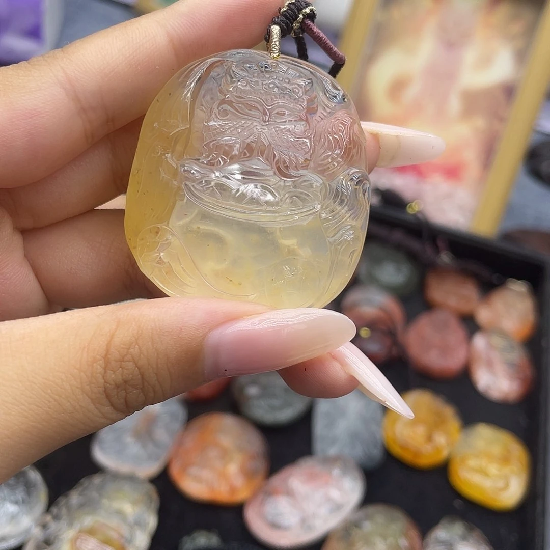 颈饰未镶嵌水晶天然