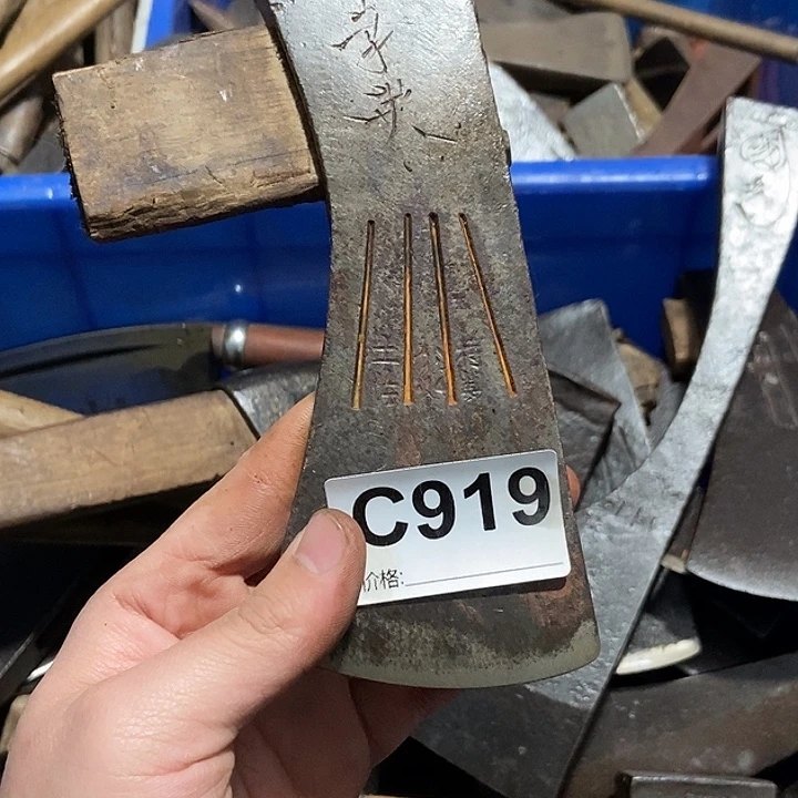 我***啊户外手工锻打农具