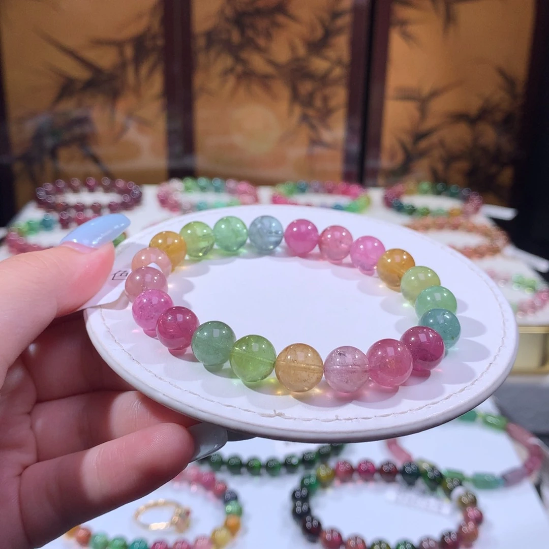 未镶嵌手链碧玺碧玺