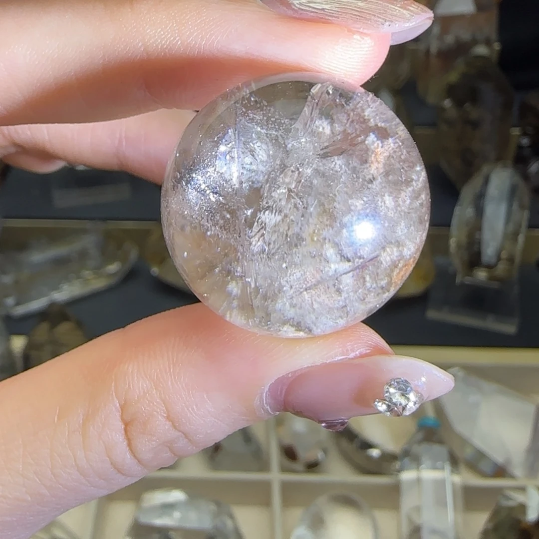水晶珠宝半成品未镶嵌