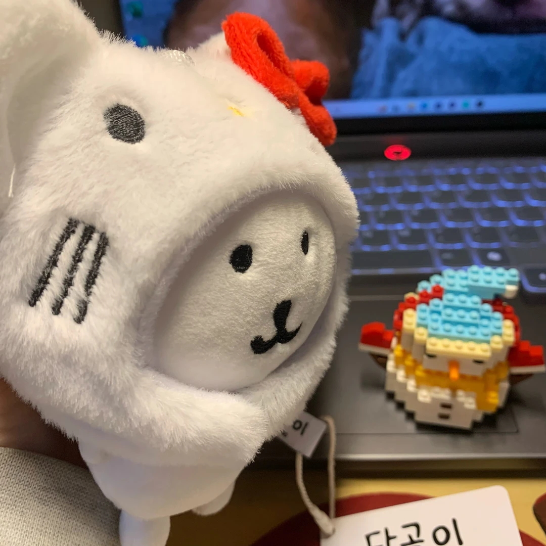 自嘲熊挂件玩偶头套Hello kitty10cm专用玩偶头套