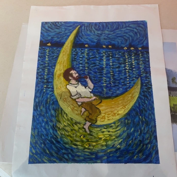 油画油画作品入选3040