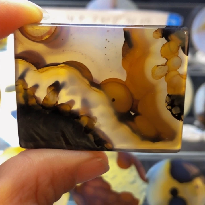 合金玛瑙/玉髓珠宝奇石167