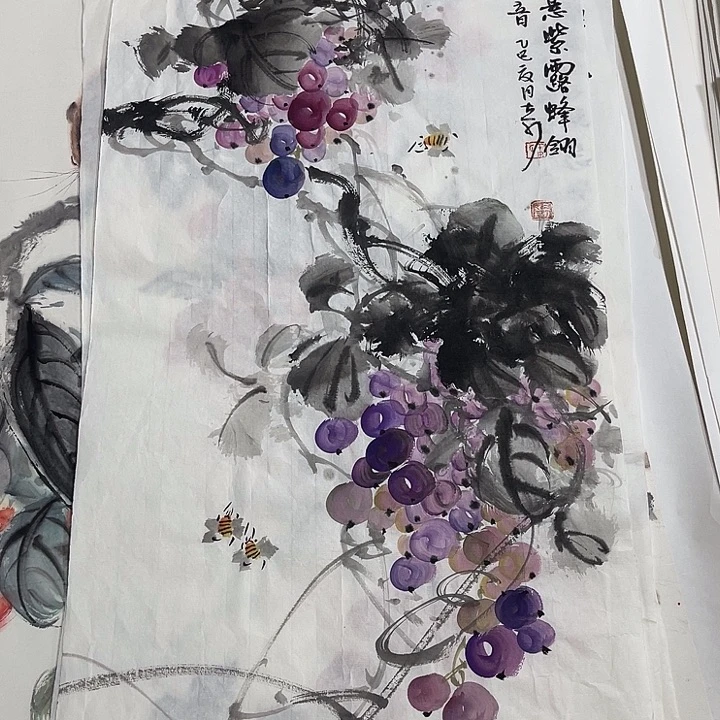姜奇老师花鸟作品69×34