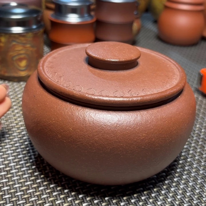 紫砂茶叶罐中高端紫砂茶叶罐