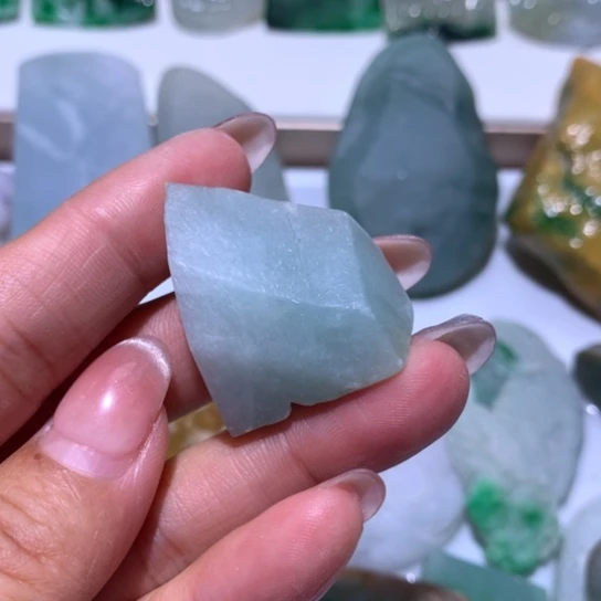 翡翠散珠翡翠边角料