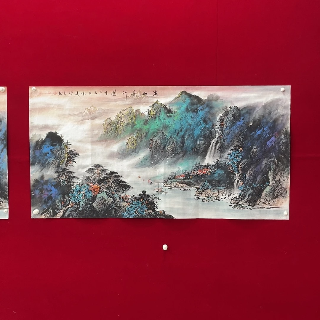 国画凌行志老师手绘精品国画