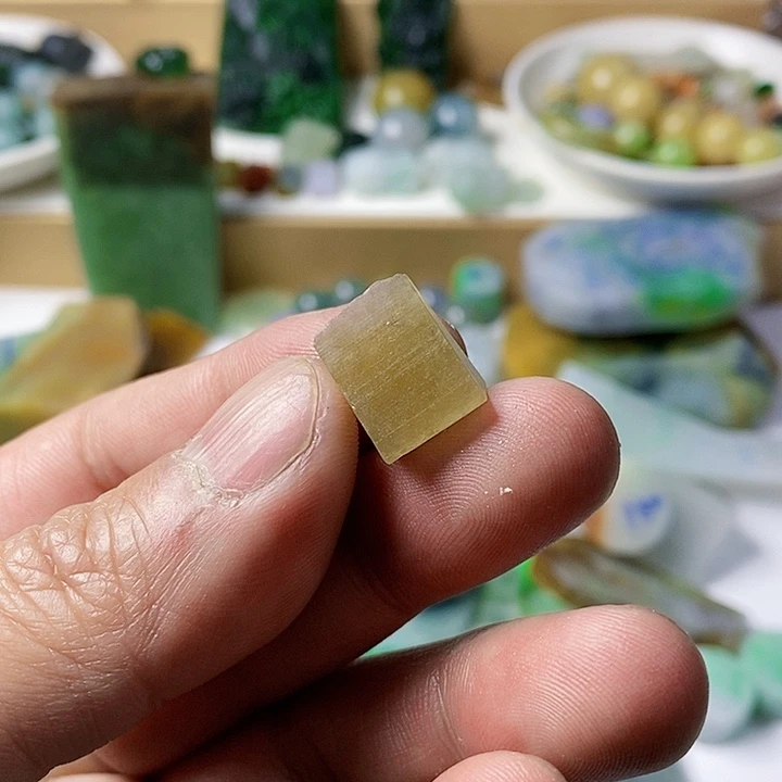 翡翠散珠天然翡翠A货