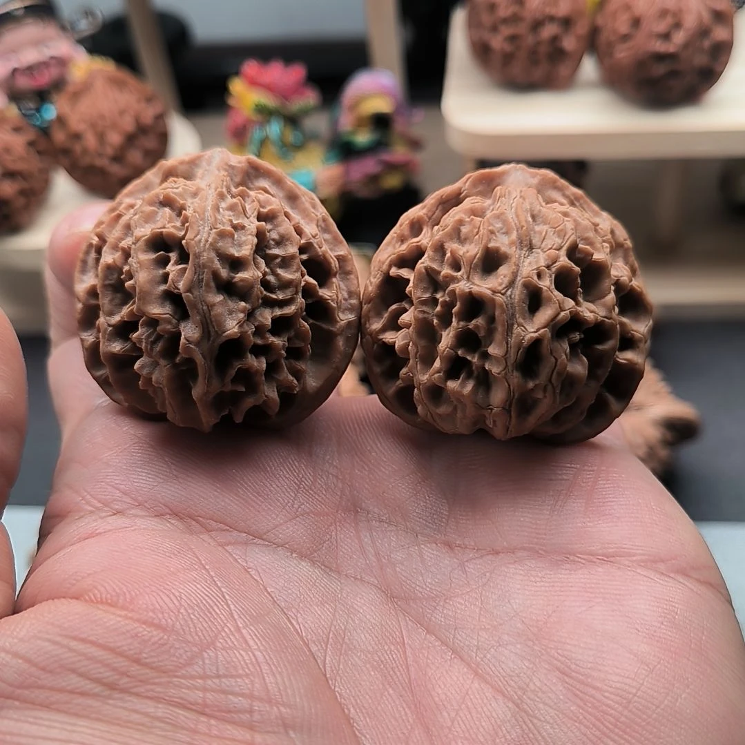 吊坠文玩核桃原装苹果园40尺