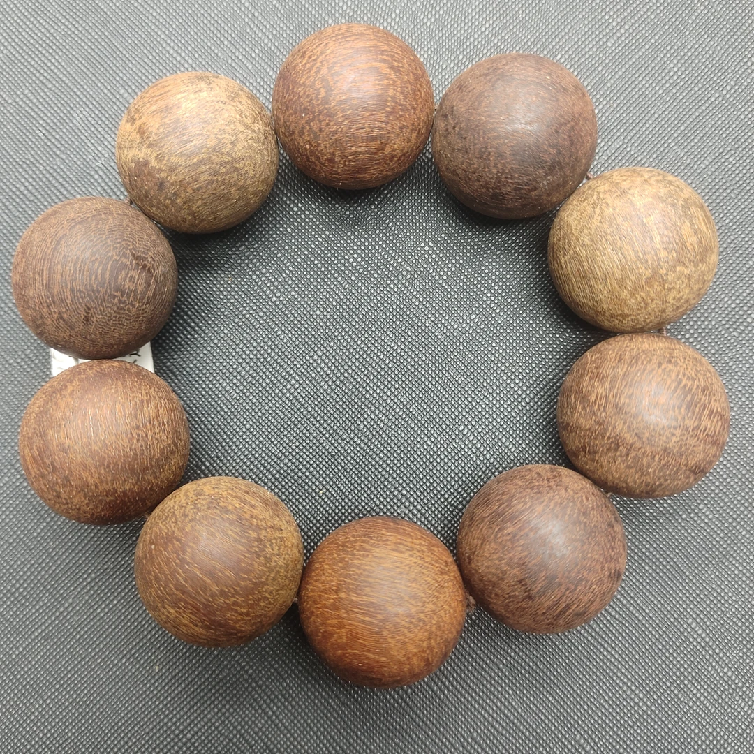 427沉木圆珠手串