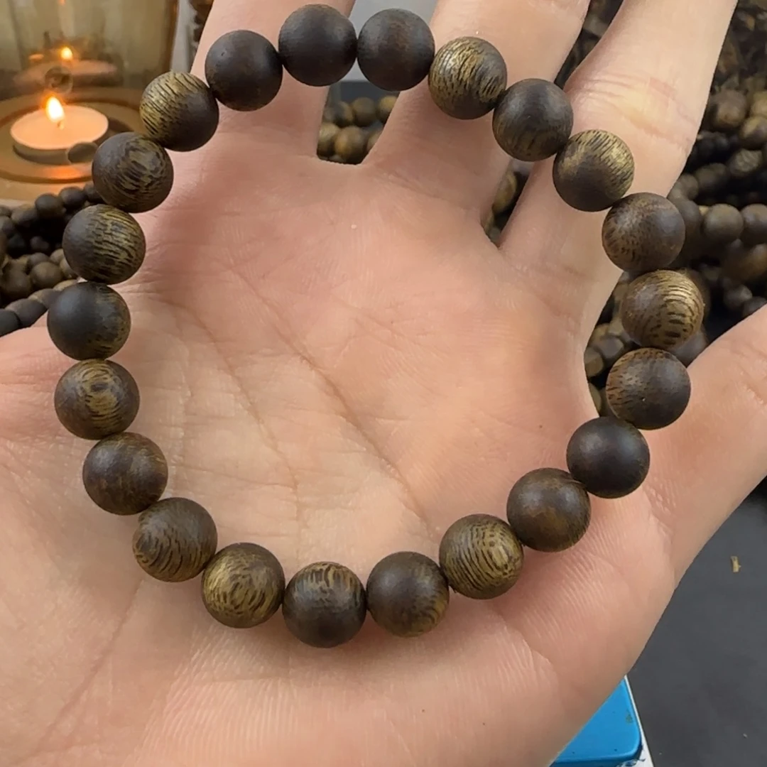 沉香碎屑沉香➕0.9圆珠单圈7克➕