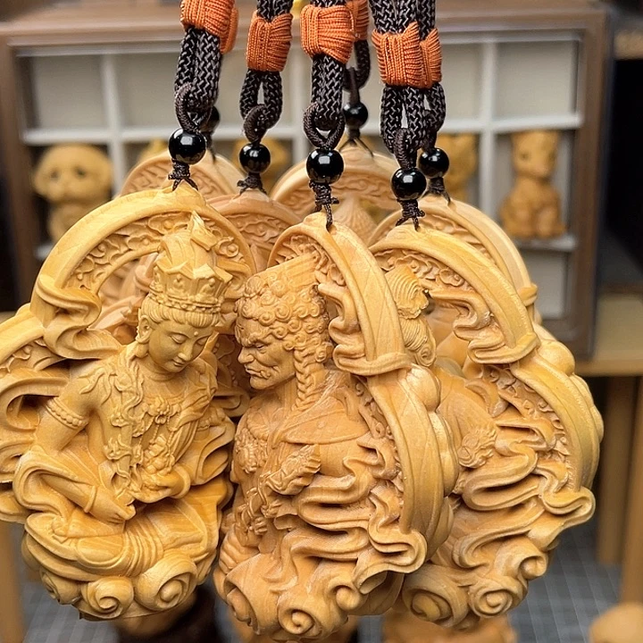 心***木十二八大守护整套八个挂件