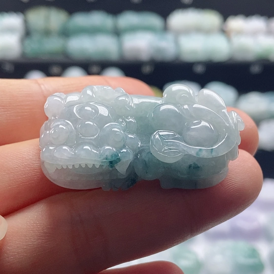 颈饰未镶嵌翡翠翡翠貔貅