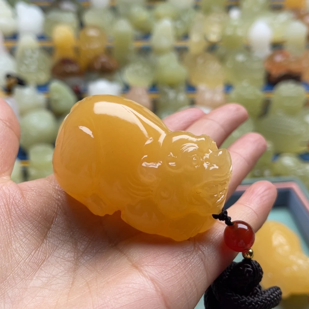 用***8天然雕刻桌面小摆件