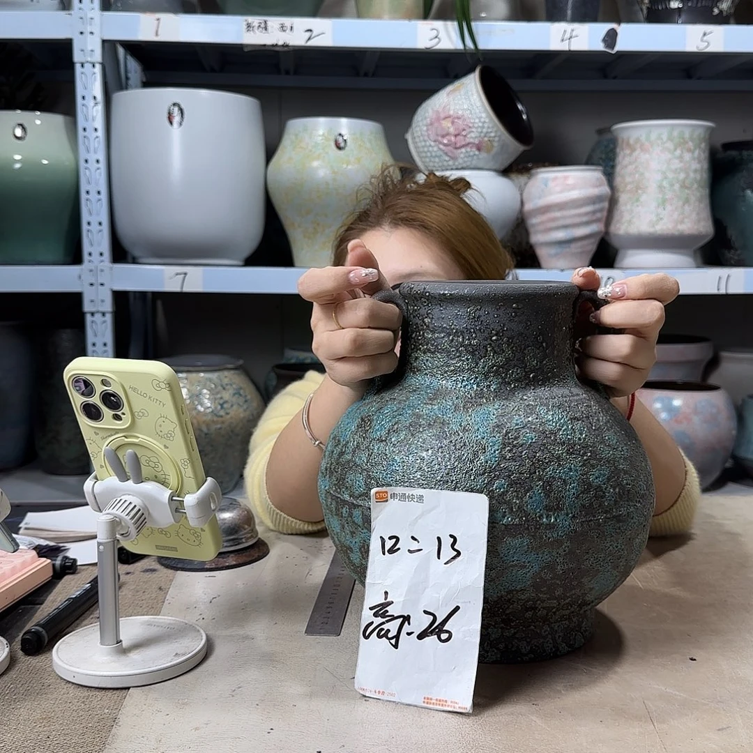 13@26 紫砂花盆尺寸