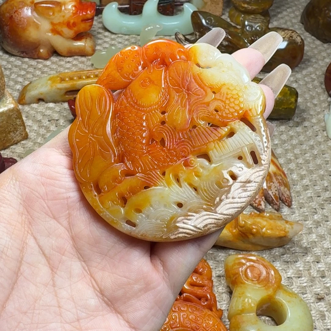 吊坠白玉菩提挂件
