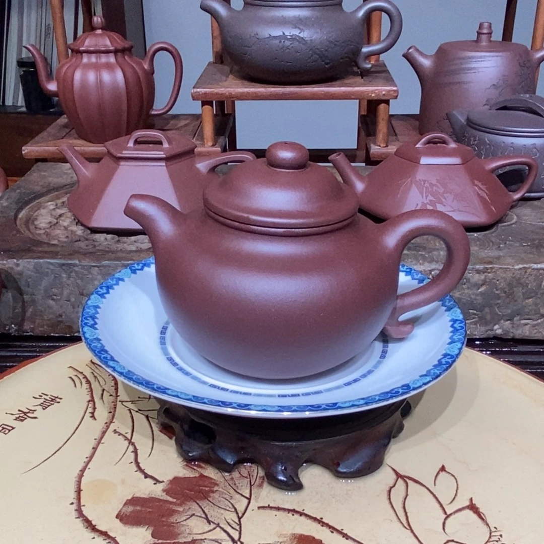 茶壶紫砂全手微瑕270容量