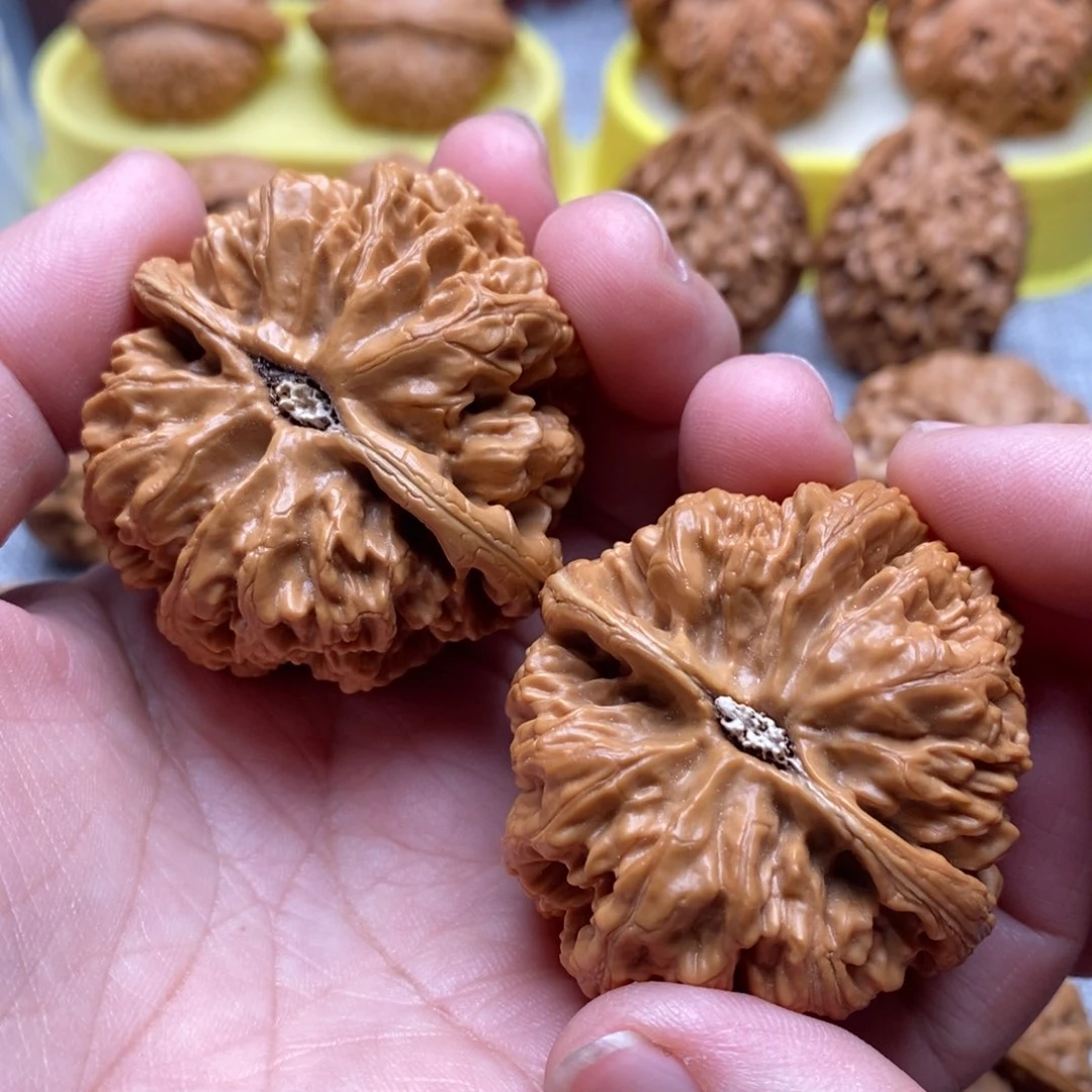文玩核桃把件四*哥44粗筋精品