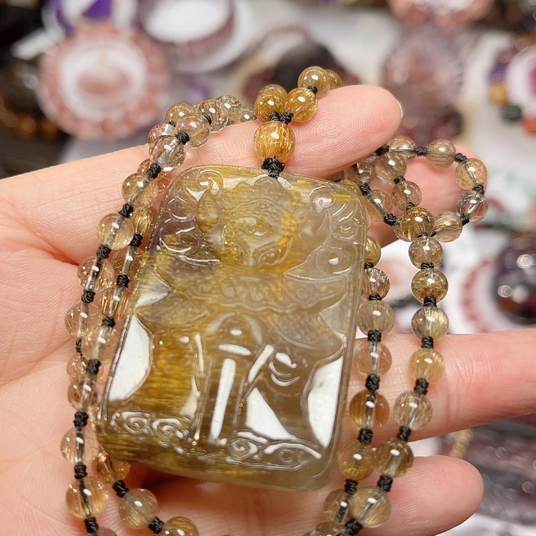 水晶颈饰未镶嵌多样性发一