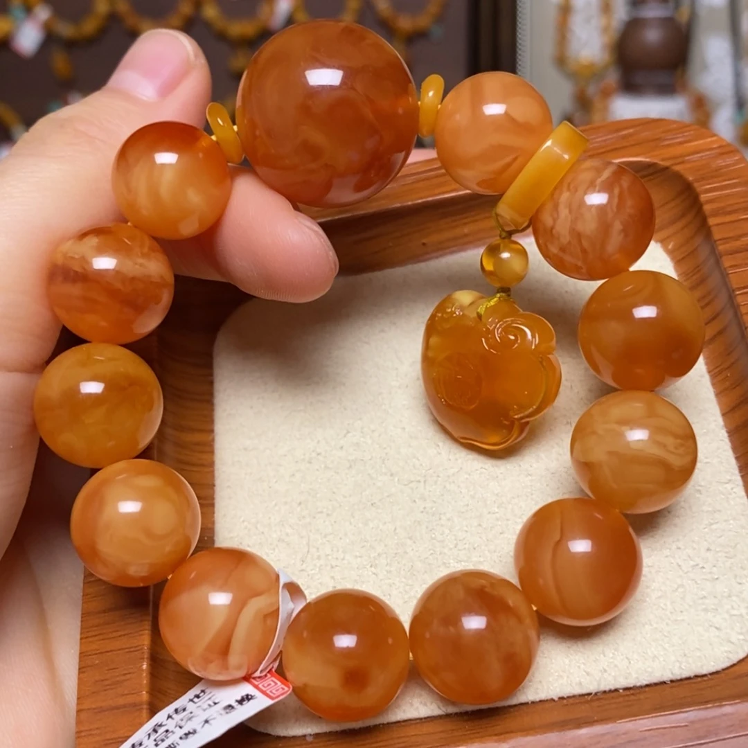 【闪购商品】手链蜜蜡未镶嵌手串