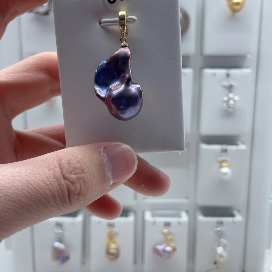 淡水珍珠颈饰合金